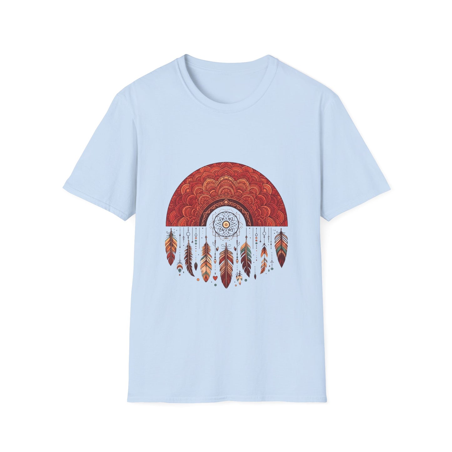 'Boho Red Sun' T-Shirt