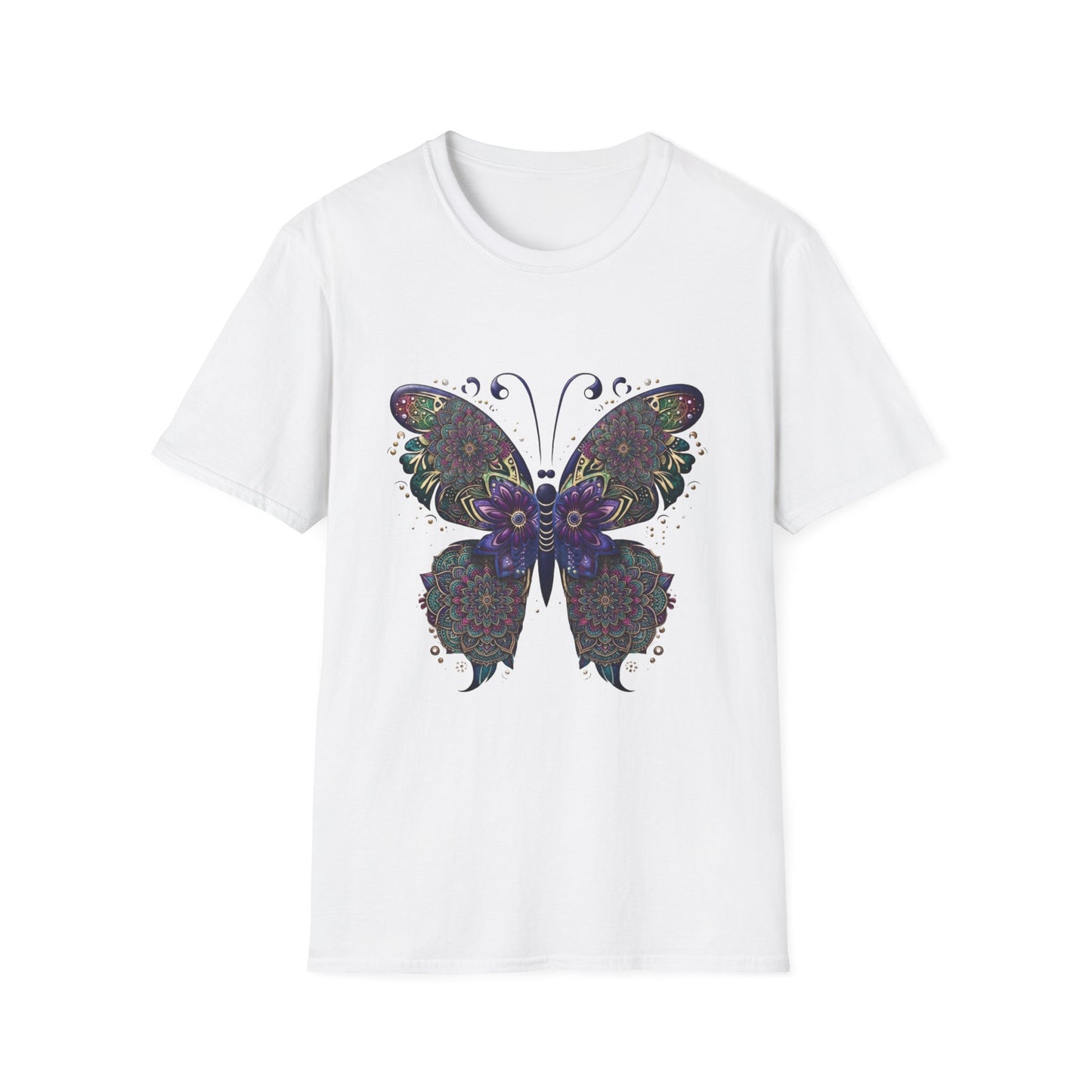 'Floral Butterfly' T-Shirt