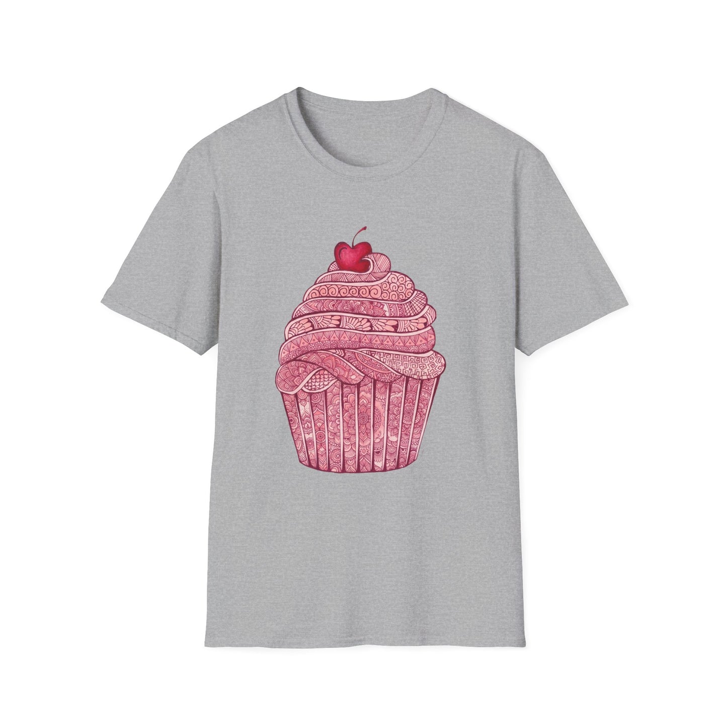'Pink Cherry Cupcake' T-Shirt