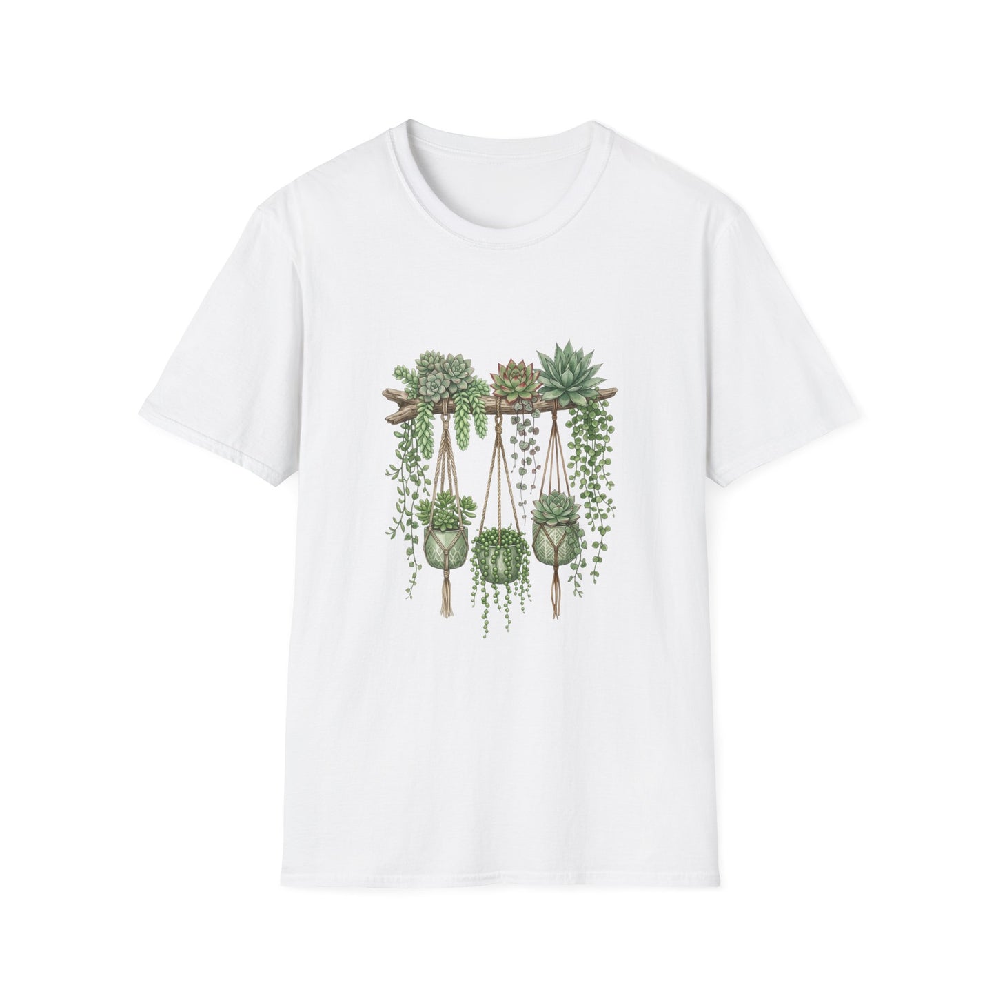 'Hanging Succulent' T-Shirt