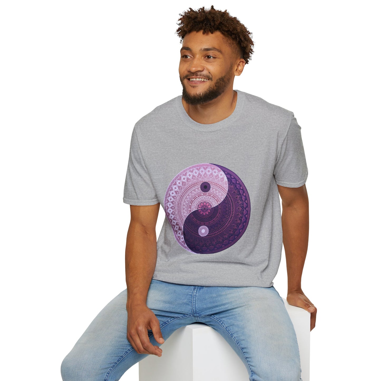 'Yin Yang Mandala' T-Shirt