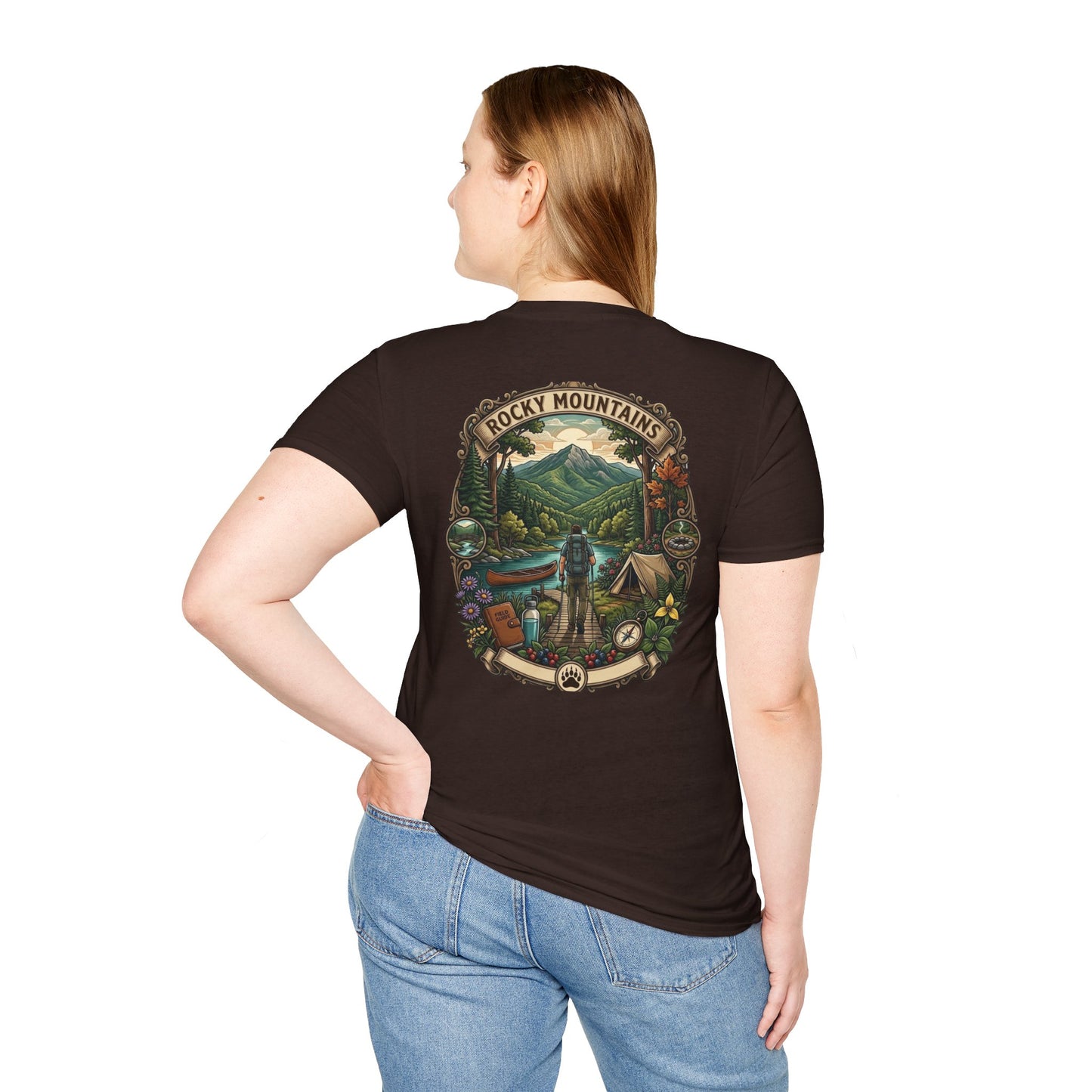 'Mountain & Boots' T-Shirt