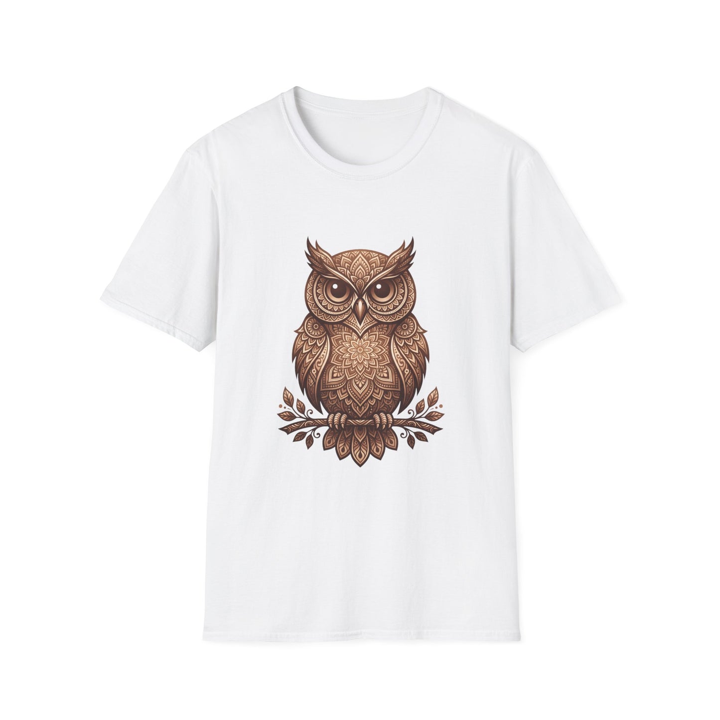'Intricate Boho Owl' T-Shirt
