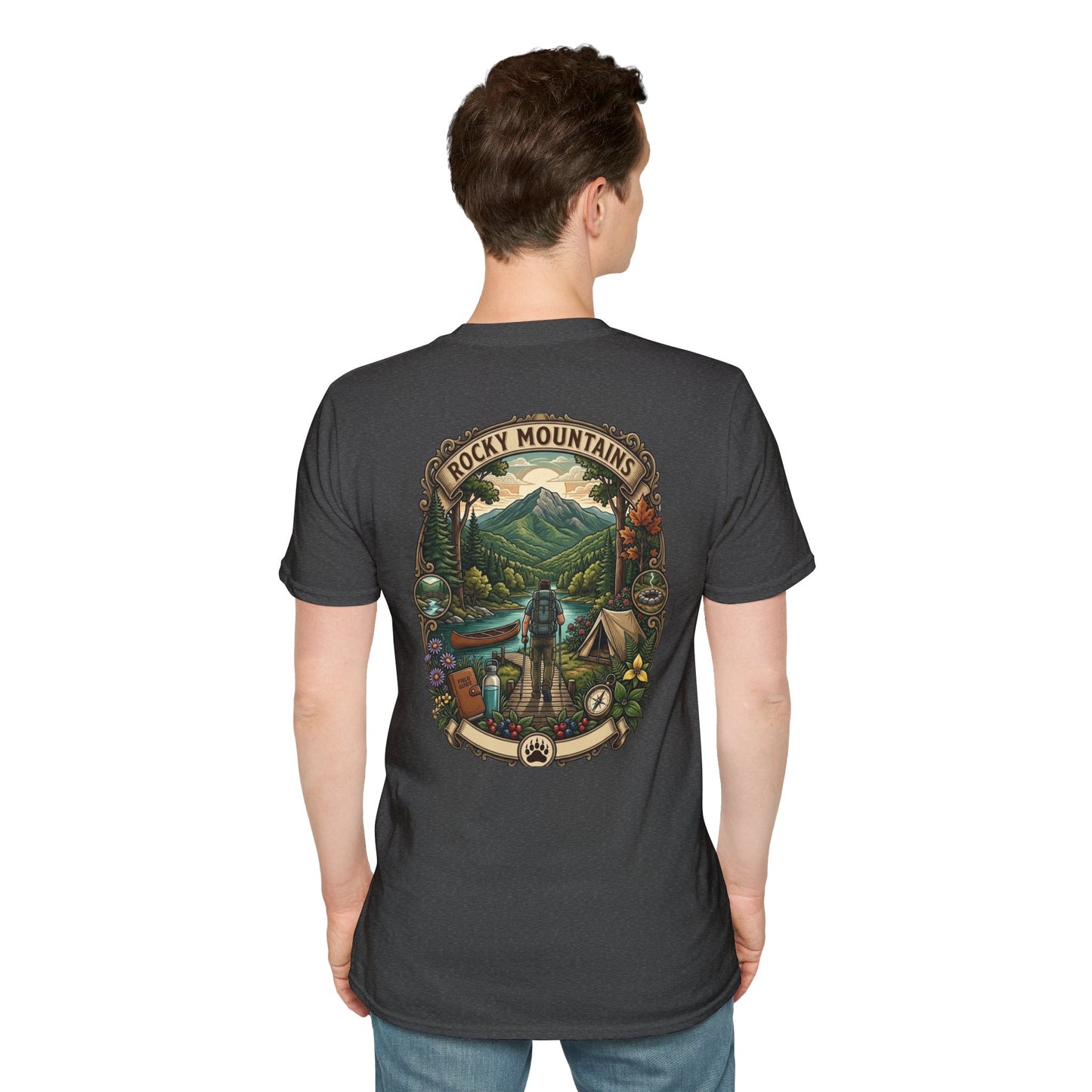 'Mountain & Boots' T-Shirt