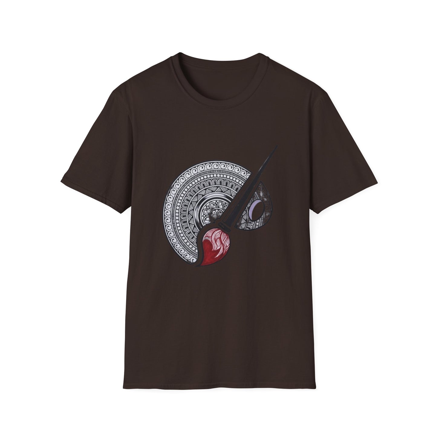 'Paint palette with brush' T-Shirt