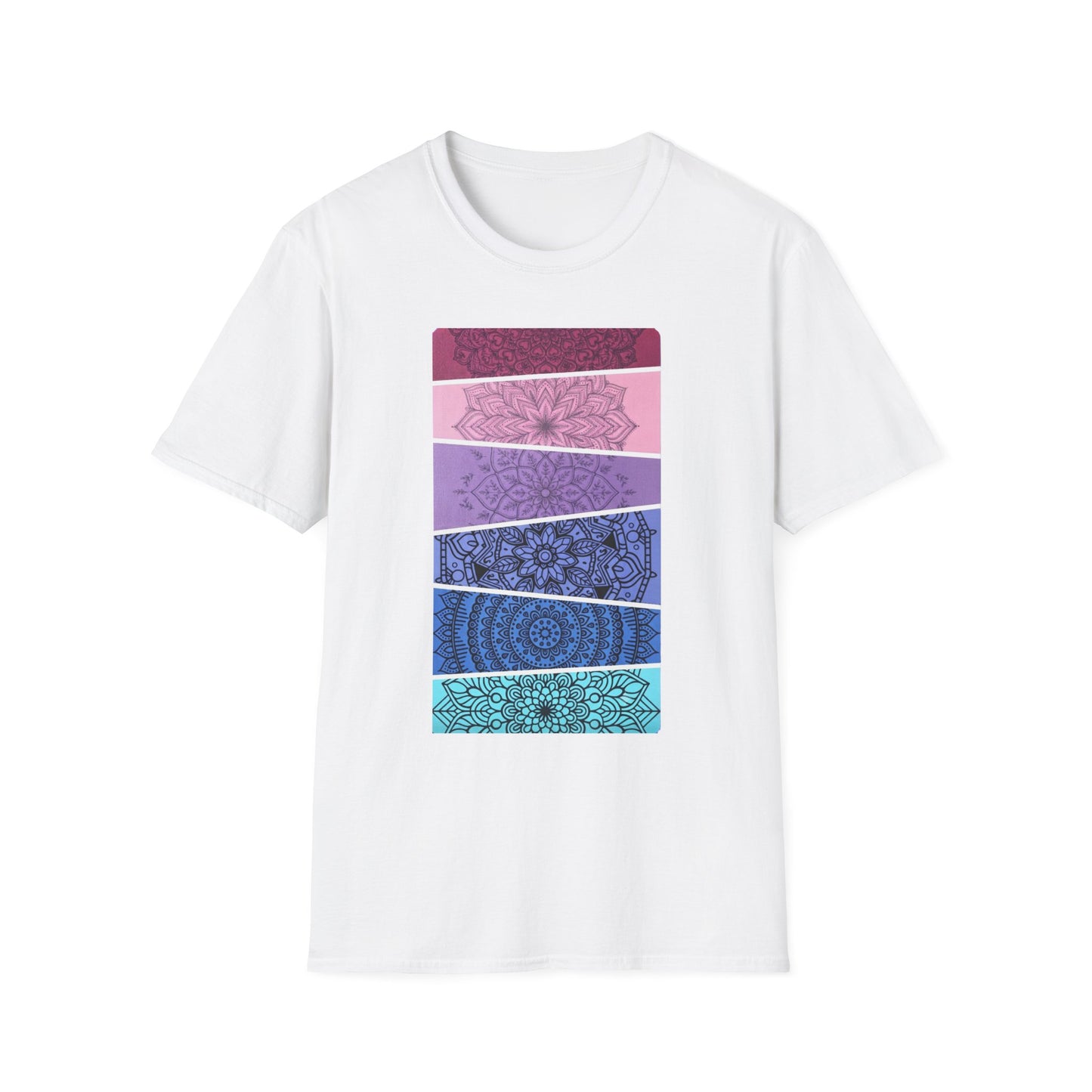 'Ombre Purple to Teal' T-Shirt