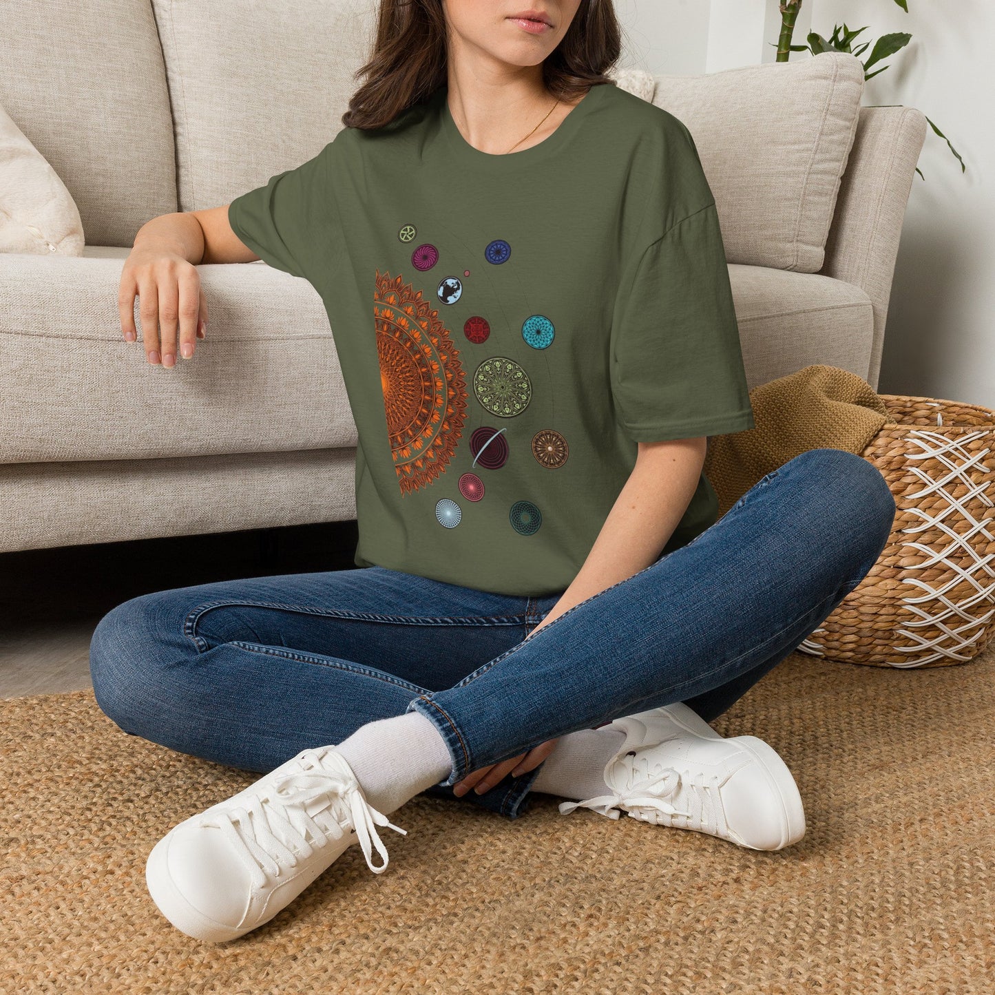 'Space Mandala' T-Shirt