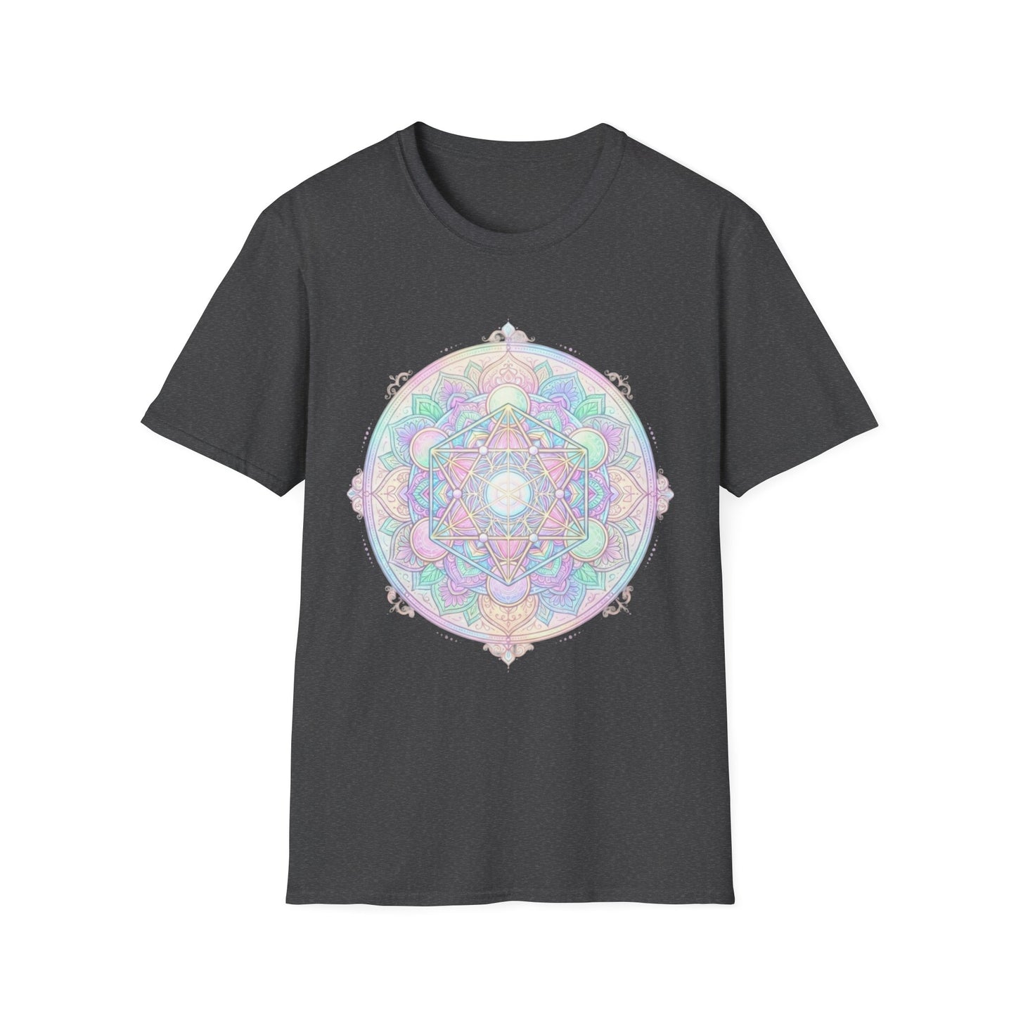 'Pastel Metatron Mandala' T-Shirt