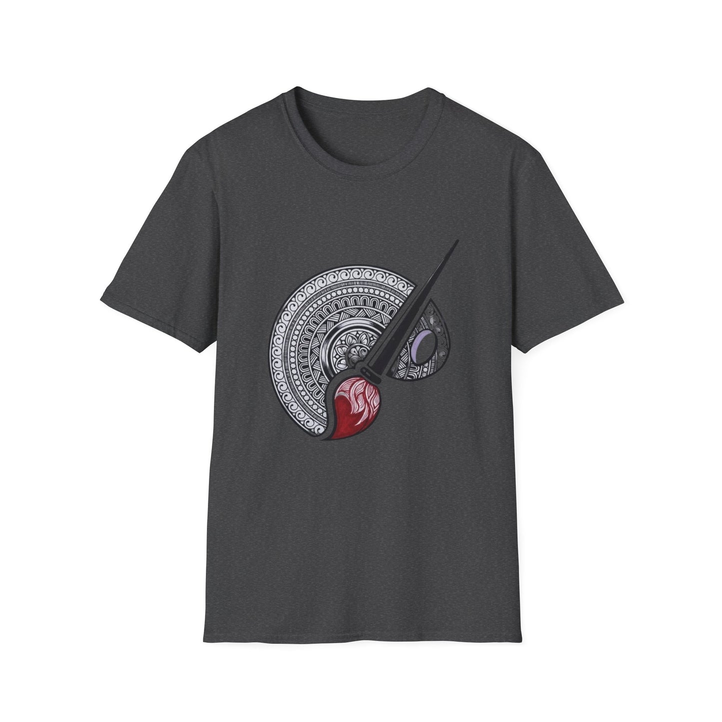 'Paint palette with brush' T-Shirt