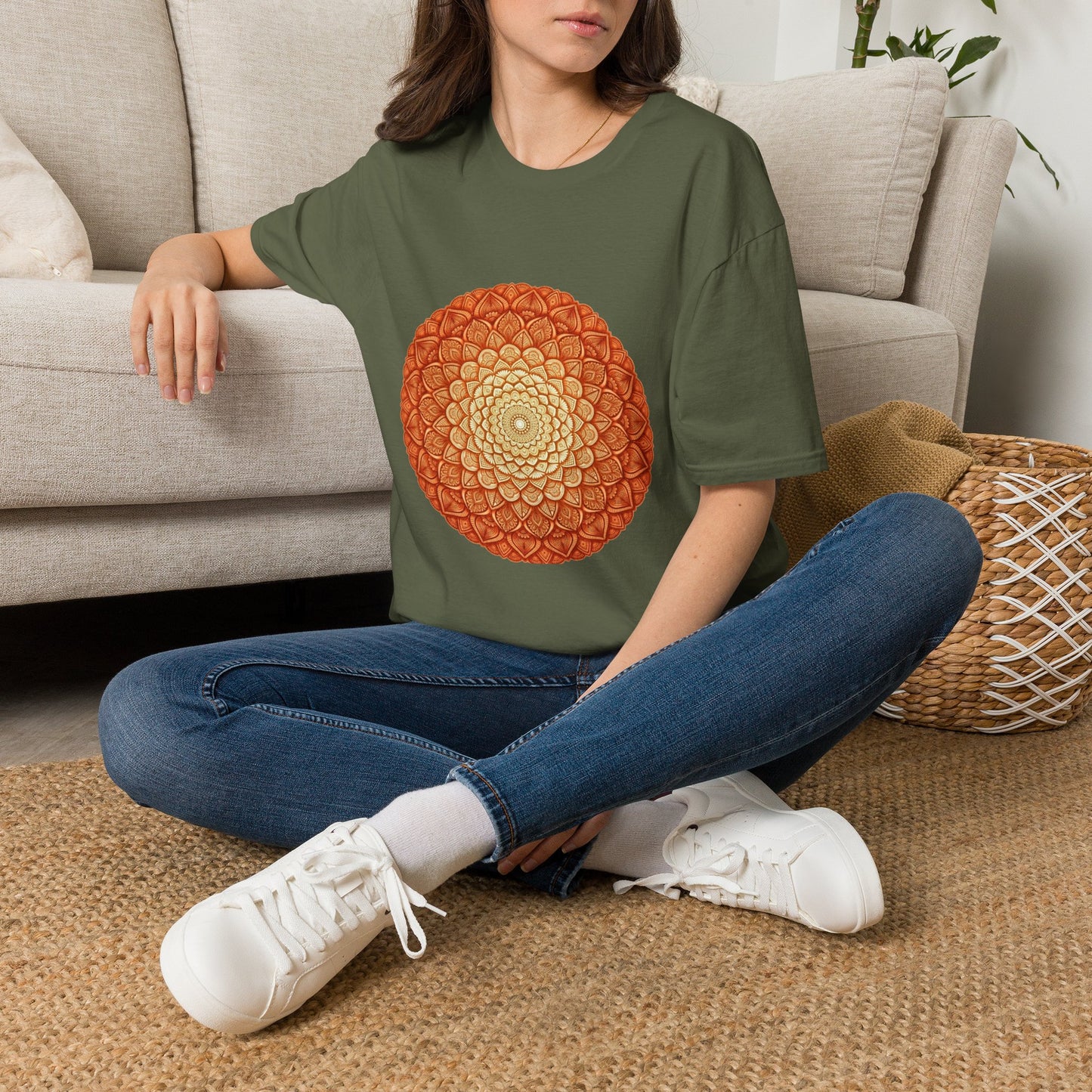 'Flower Mandala' T-Shirt