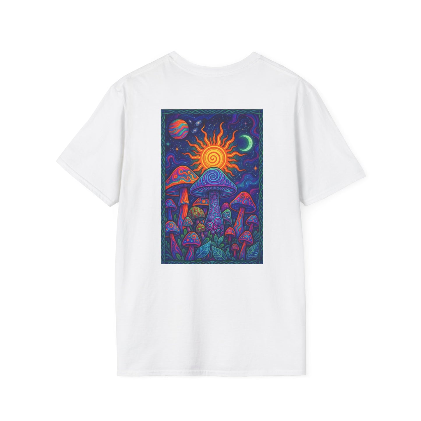 'Blue Mushroom' T-Shirt