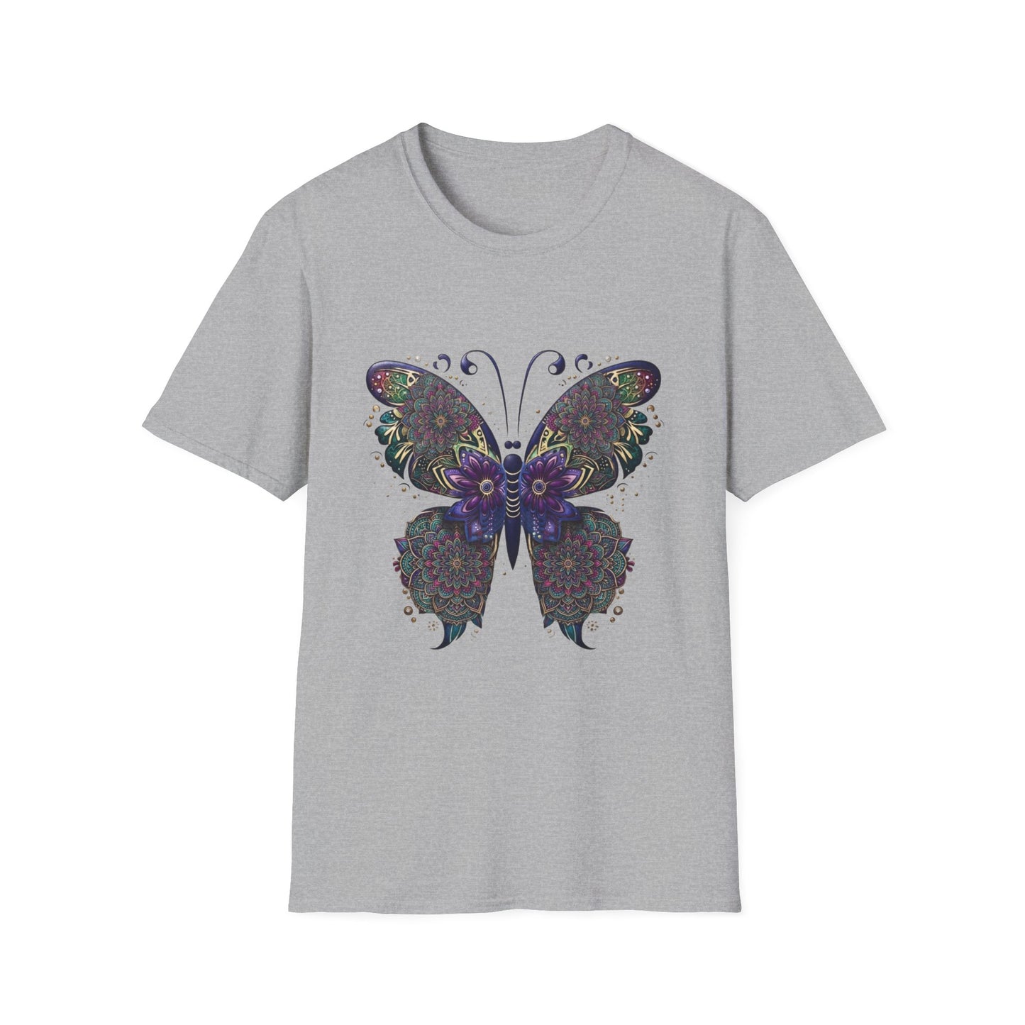 'Floral Butterfly' T-Shirt
