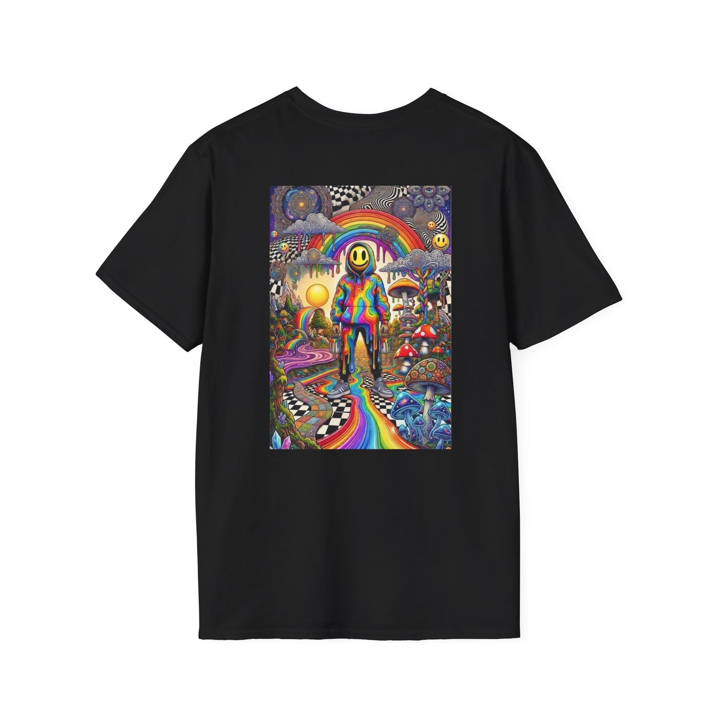 'Smiley Drip' T-Shirt