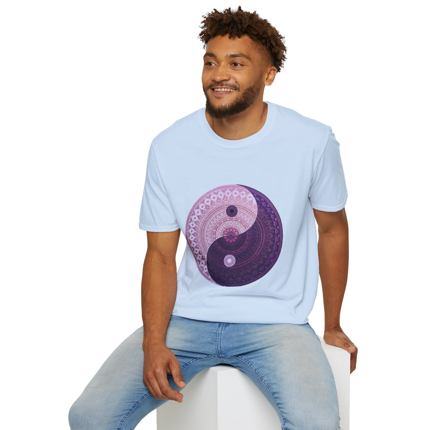 'Yin Yang Mandala' T-Shirt