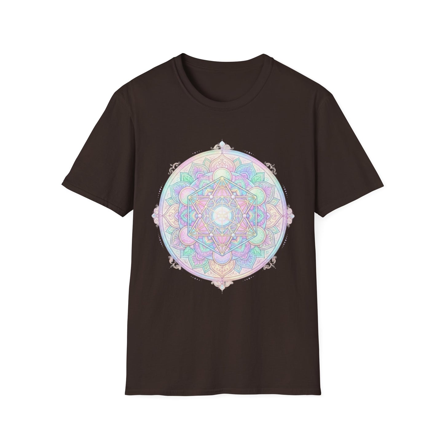 'Pastel Metatron Mandala' T-Shirt