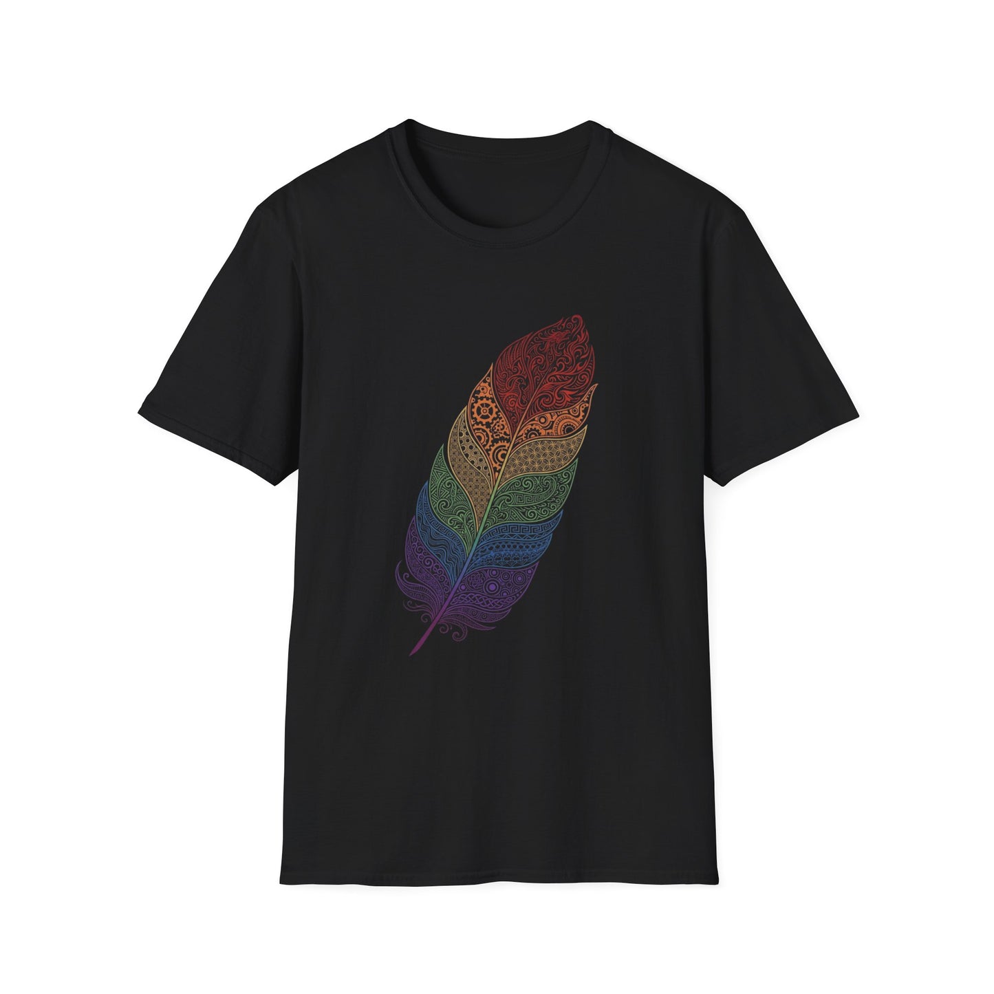 'Feather Mandala' T-Shirt