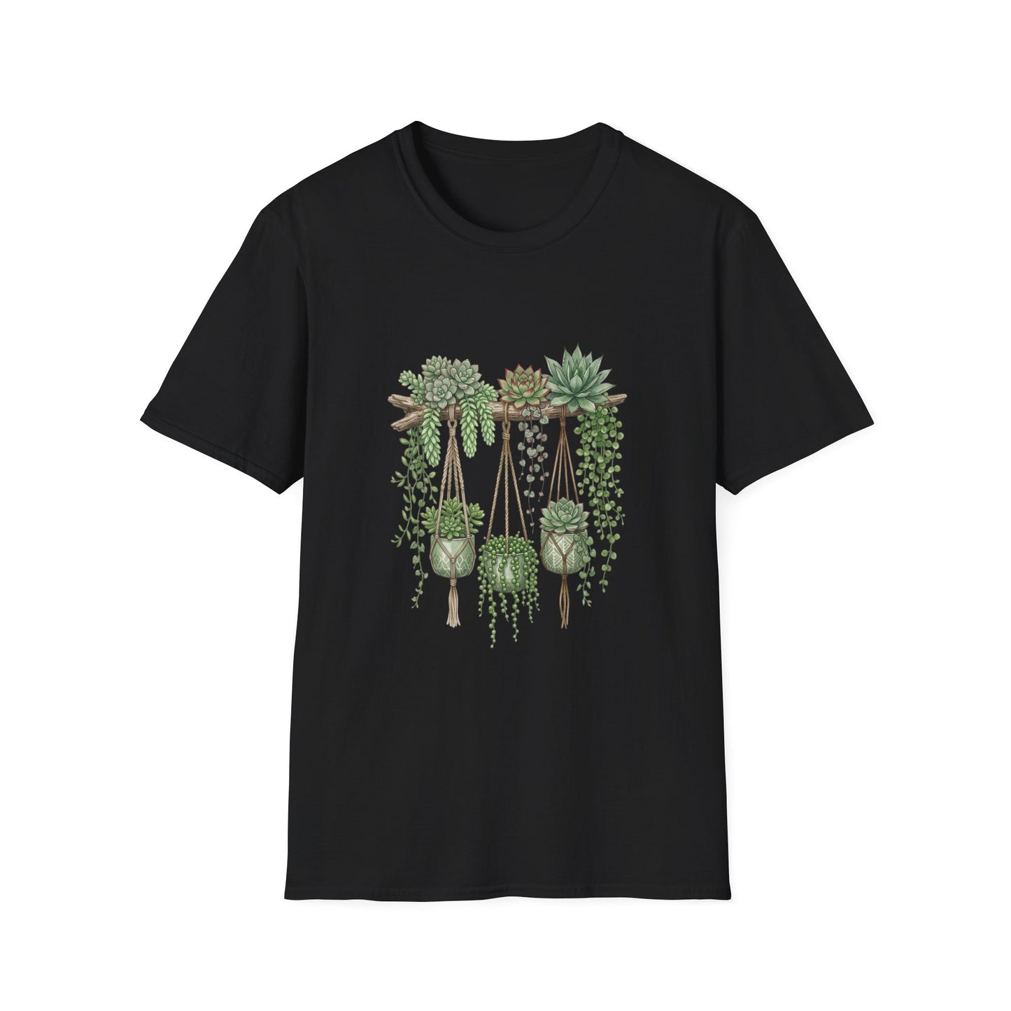 'Hanging Succulent' T-Shirt