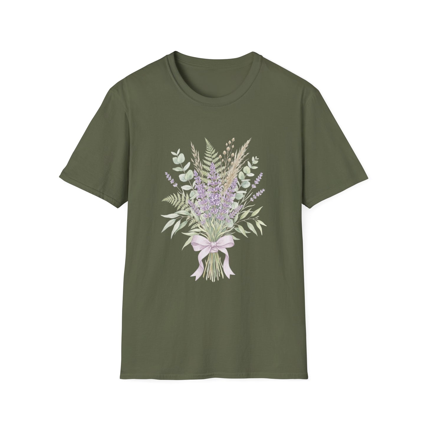 'Floral Lavender Bouquet' T-Shirt