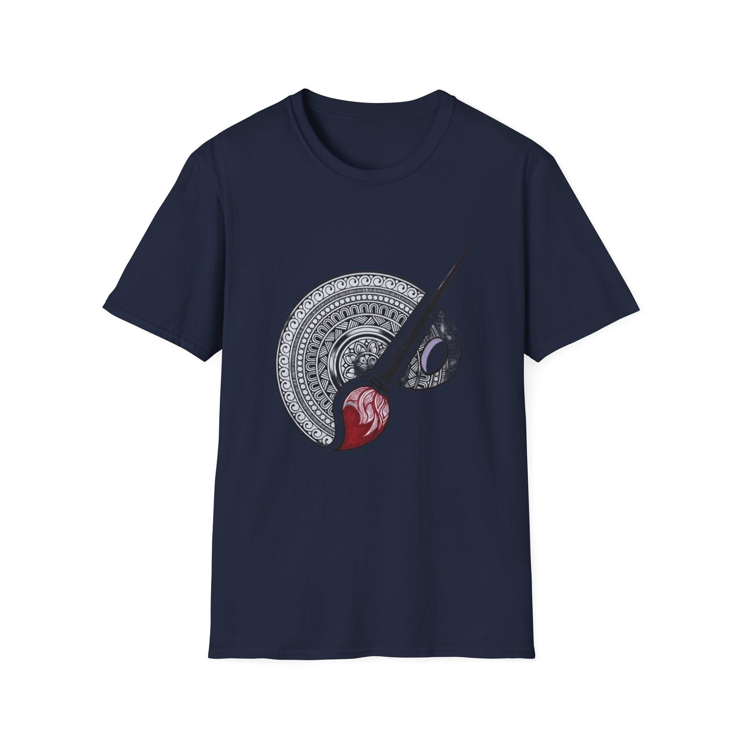 'Paint palette with brush' T-Shirt