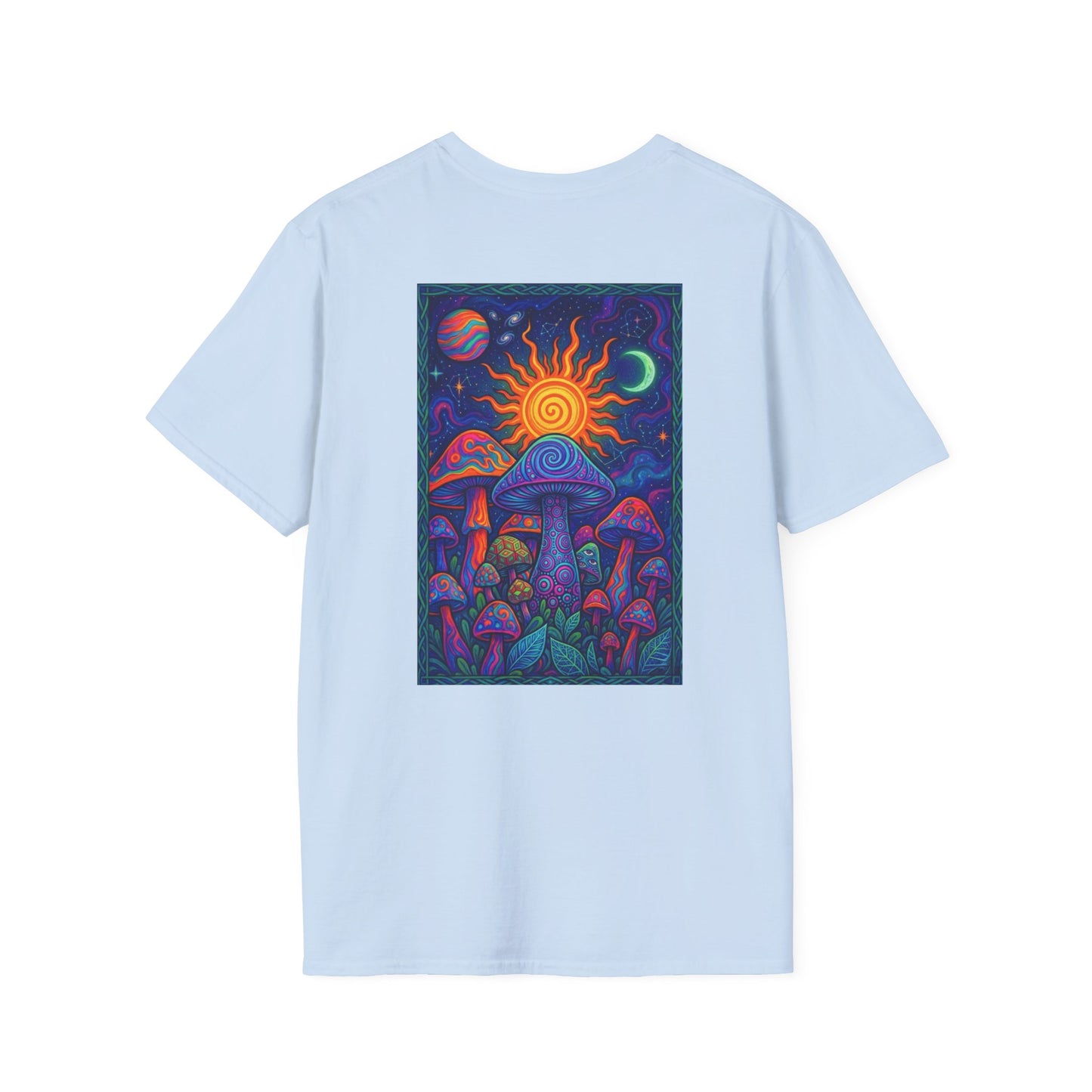 'Blue Mushroom' T-Shirt