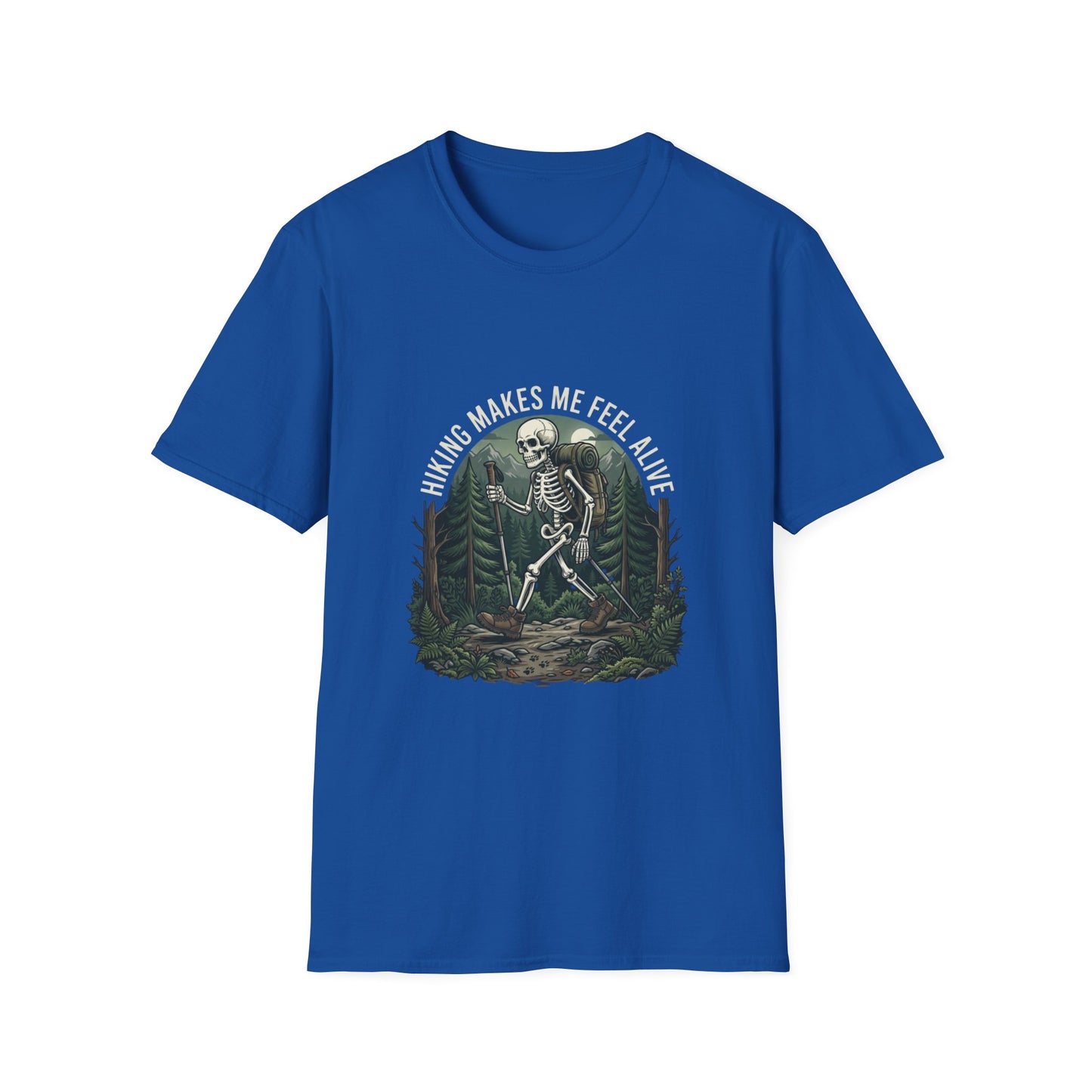 'Hiking makes me feel alive' T-Shirt