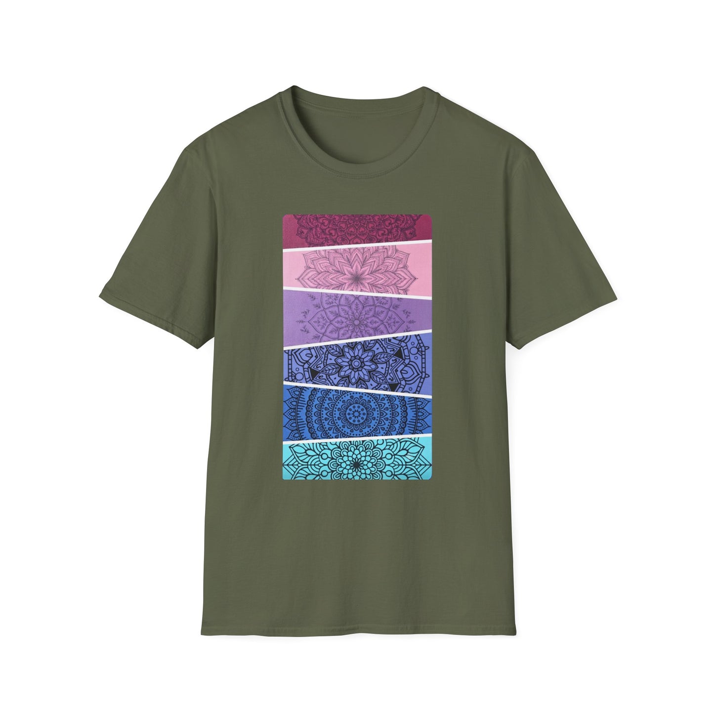 'Ombre Purple to Teal' T-Shirt