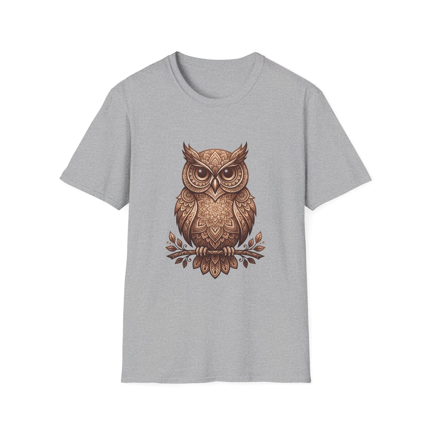'Intricate Boho Owl' T-Shirt