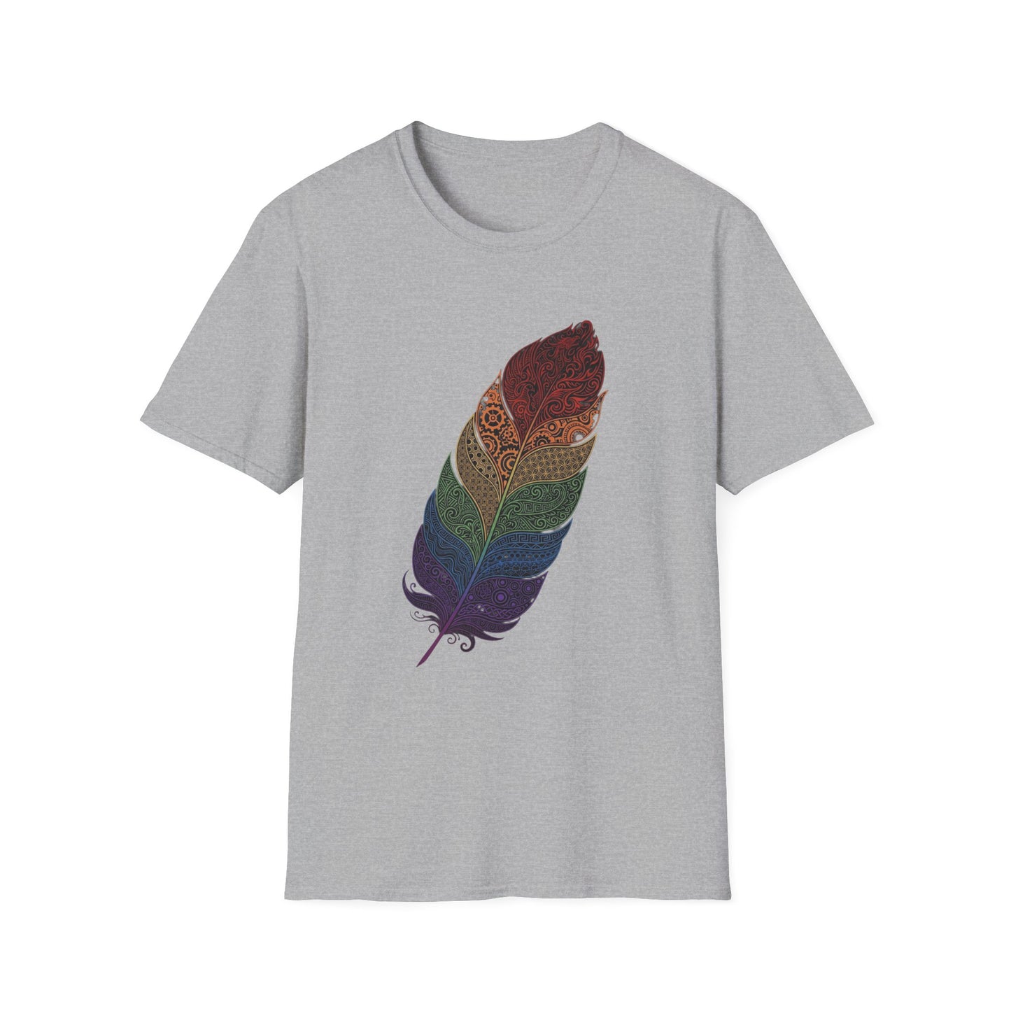 'Feather Mandala' T-Shirt