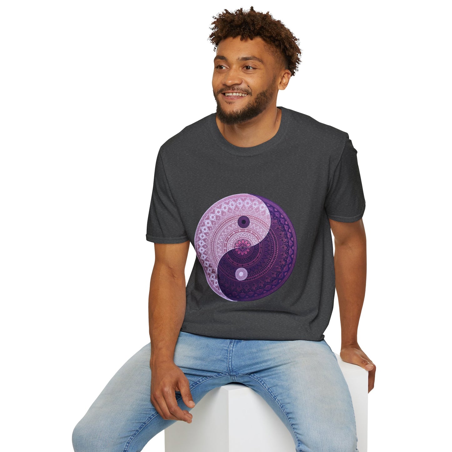 'Yin Yang Mandala' T-Shirt