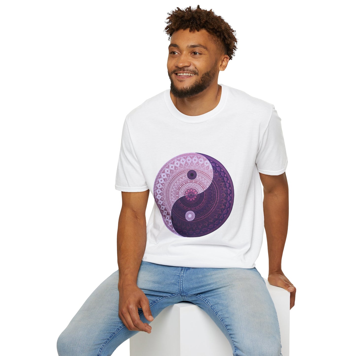 'Yin Yang Mandala' T-Shirt