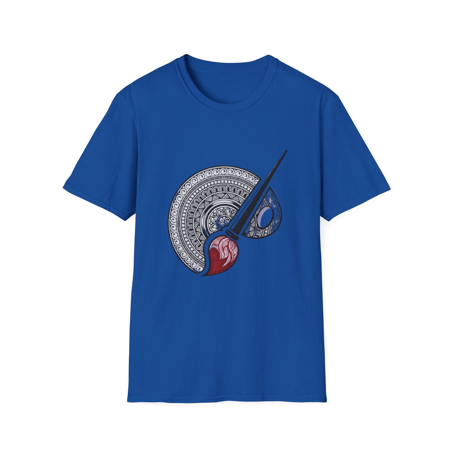 'Paint palette with brush' T-Shirt