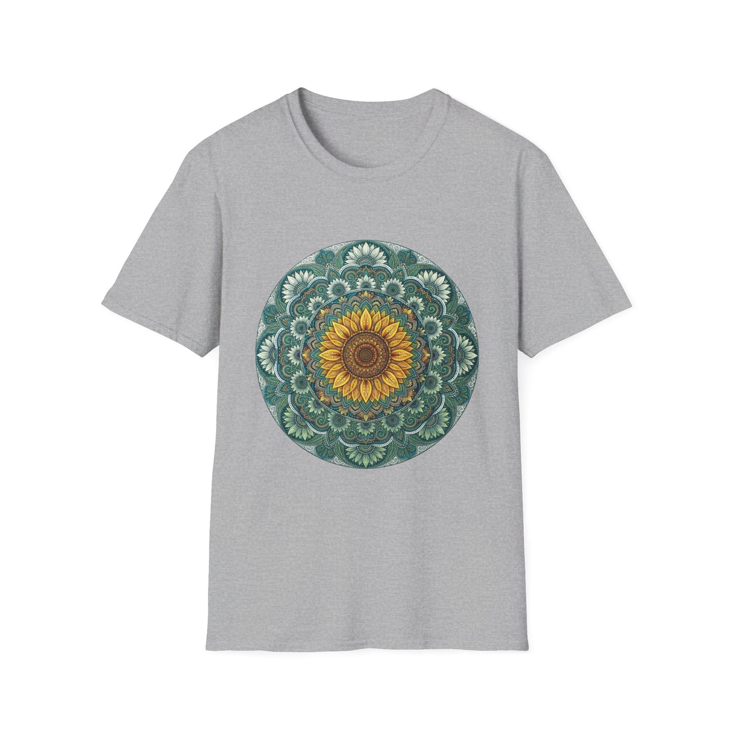 'Sunflower Mandala' T-Shirt