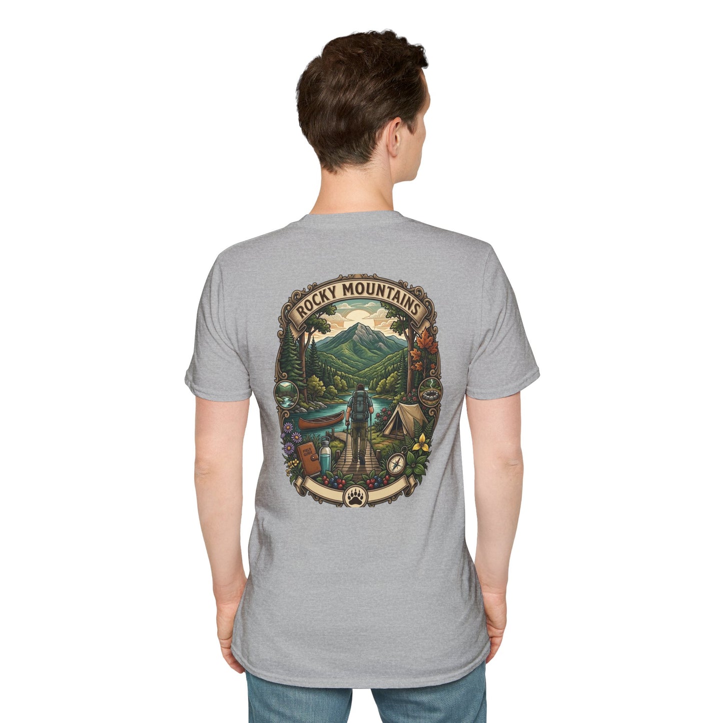 'Mountain & Boots' T-Shirt