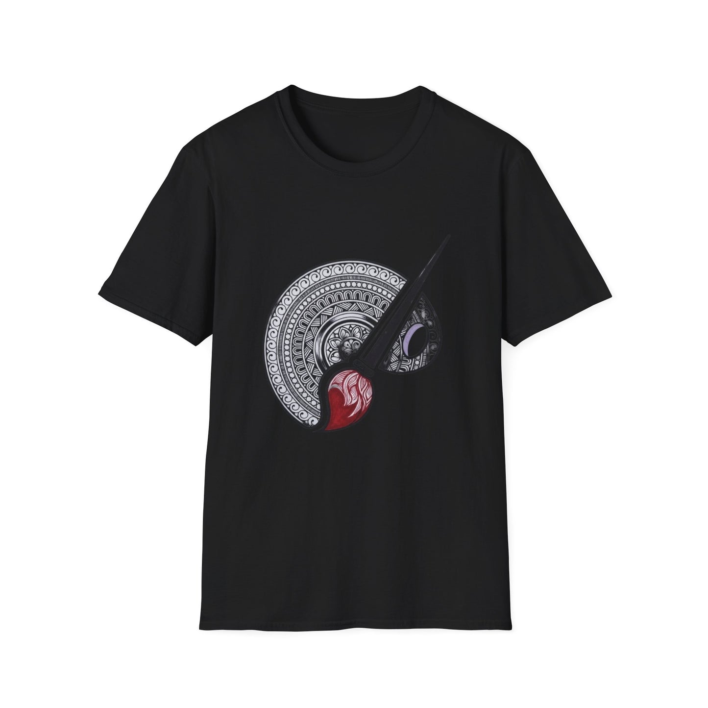 'Paint palette with brush' T-Shirt