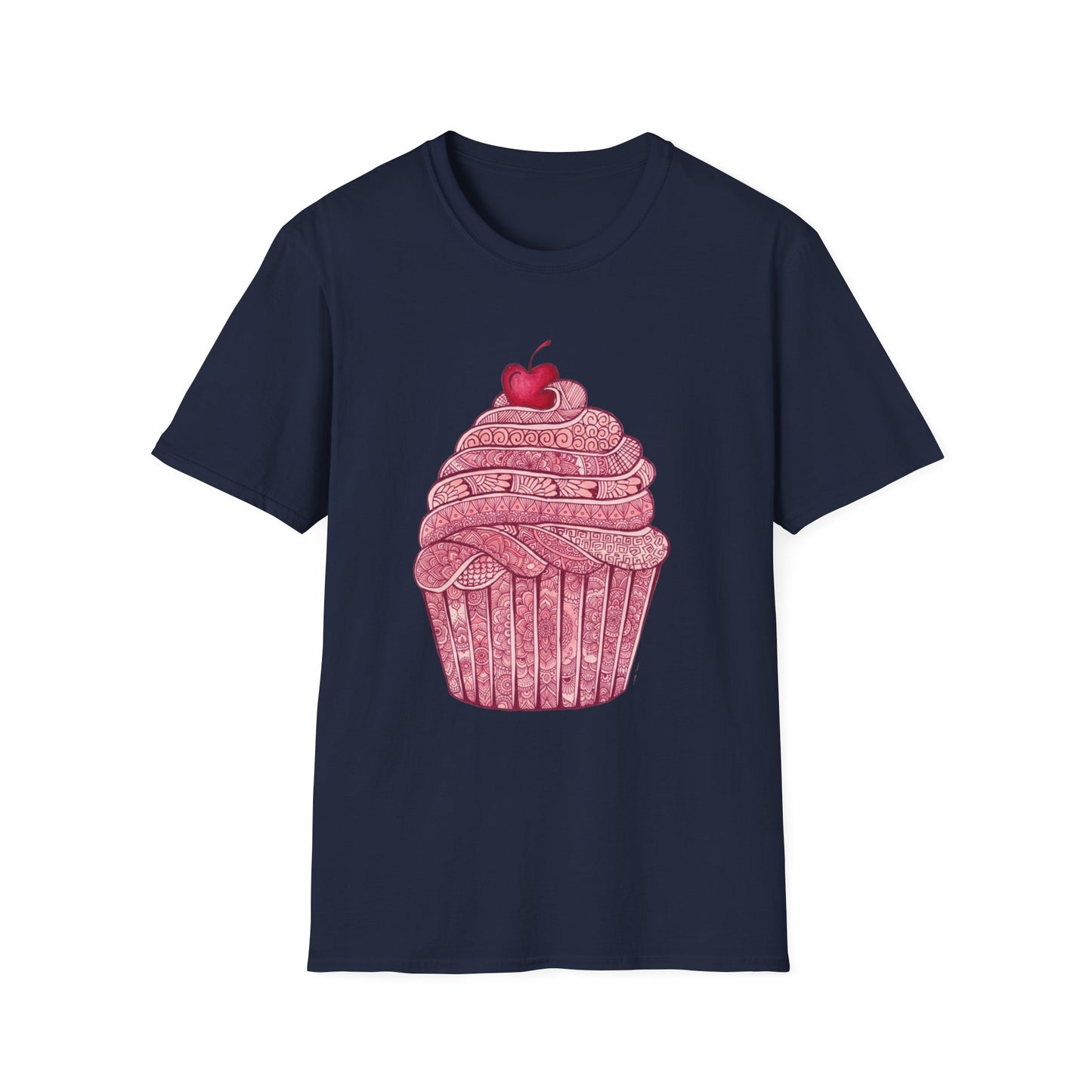 'Pink Cherry Cupcake' T-Shirt