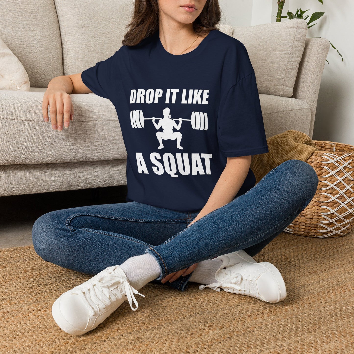 'Drop it like a Squat' Woman T-Shirt