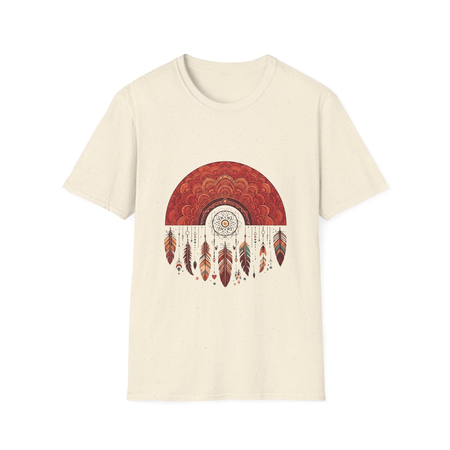 'Boho Red Sun' T-Shirt