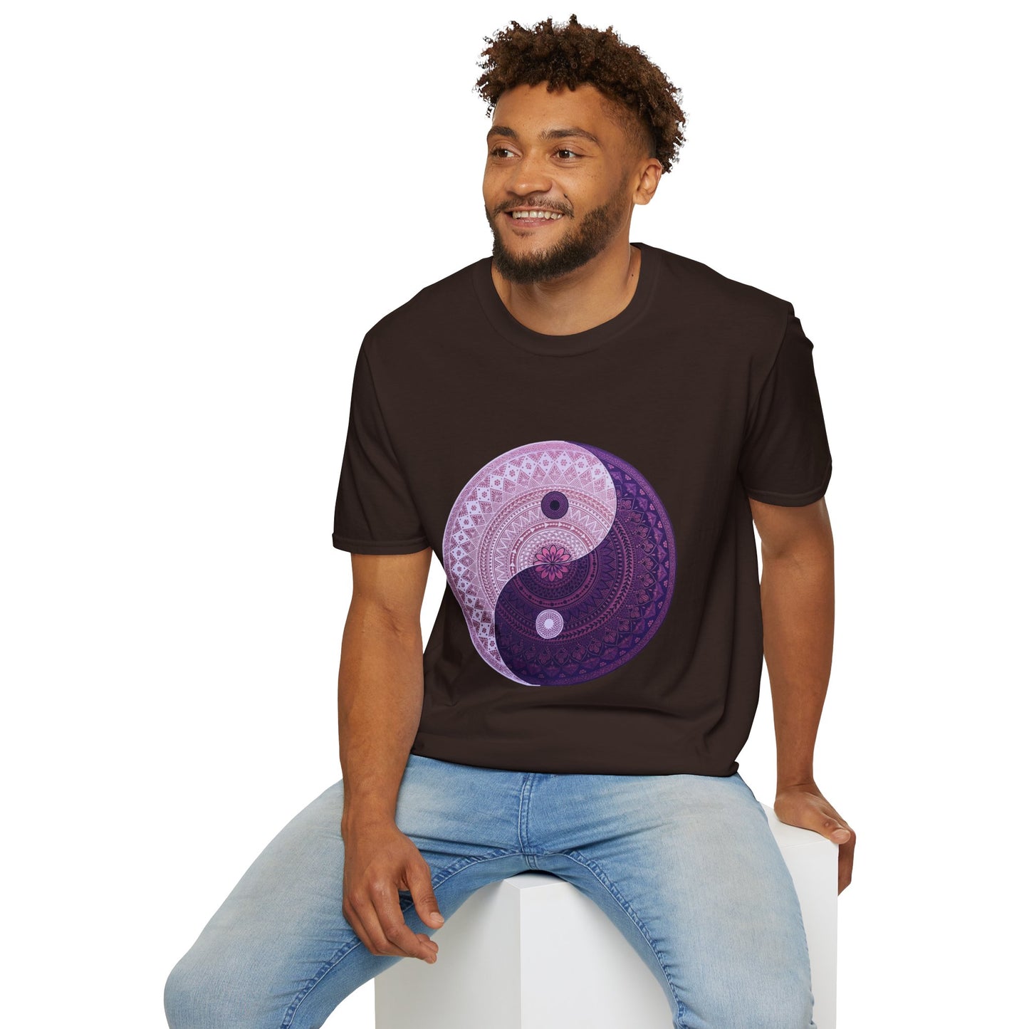 'Yin Yang Mandala' T-Shirt