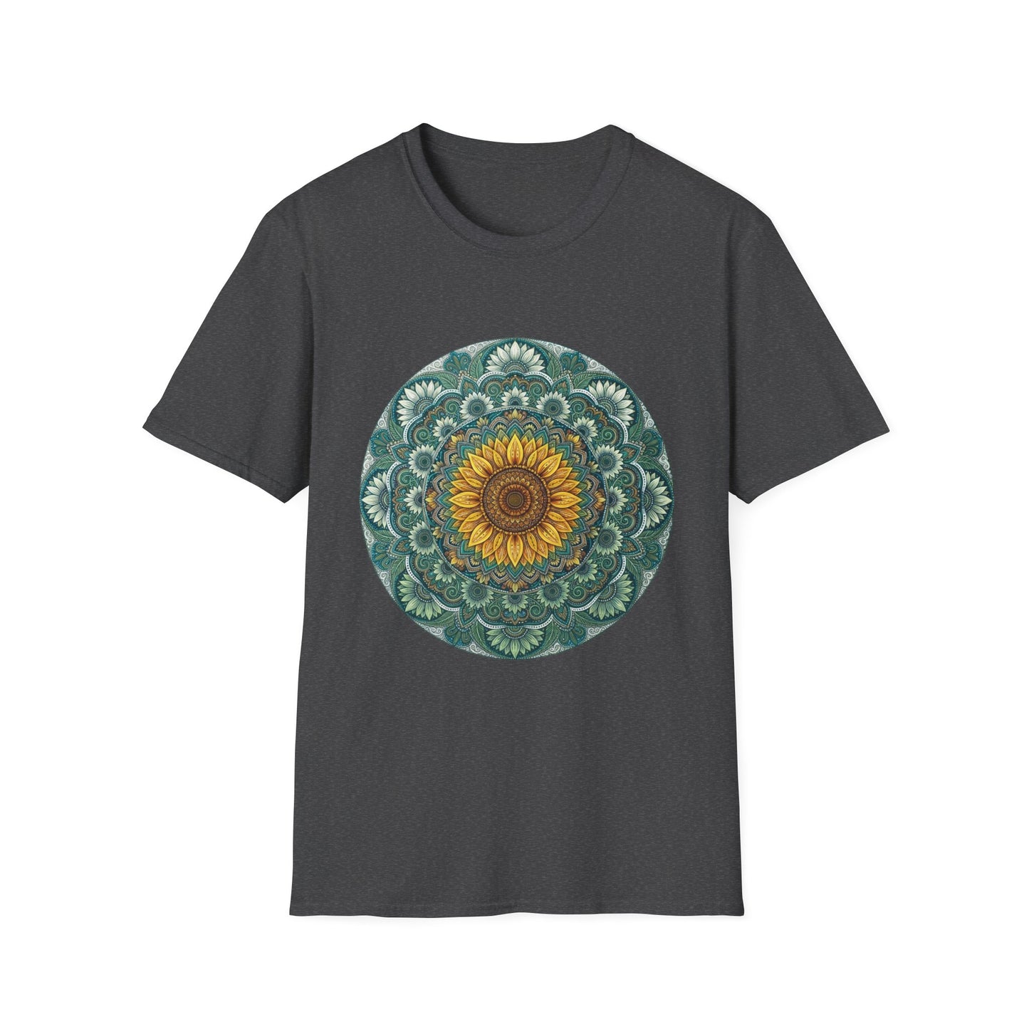 'Sunflower Mandala' T-Shirt
