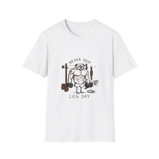 'Never Skip Leg Day' T-Shirt