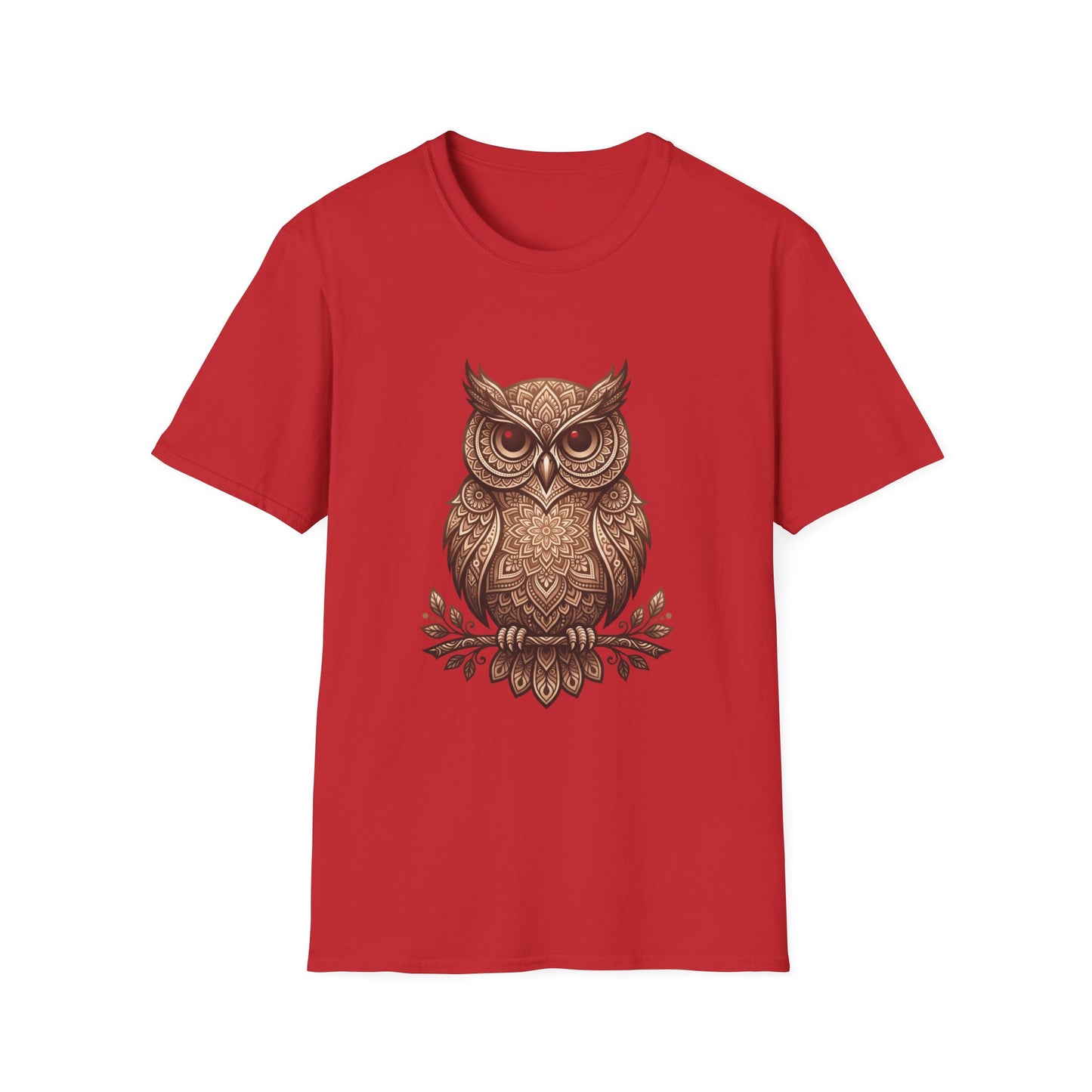 'Intricate Boho Owl' T-Shirt