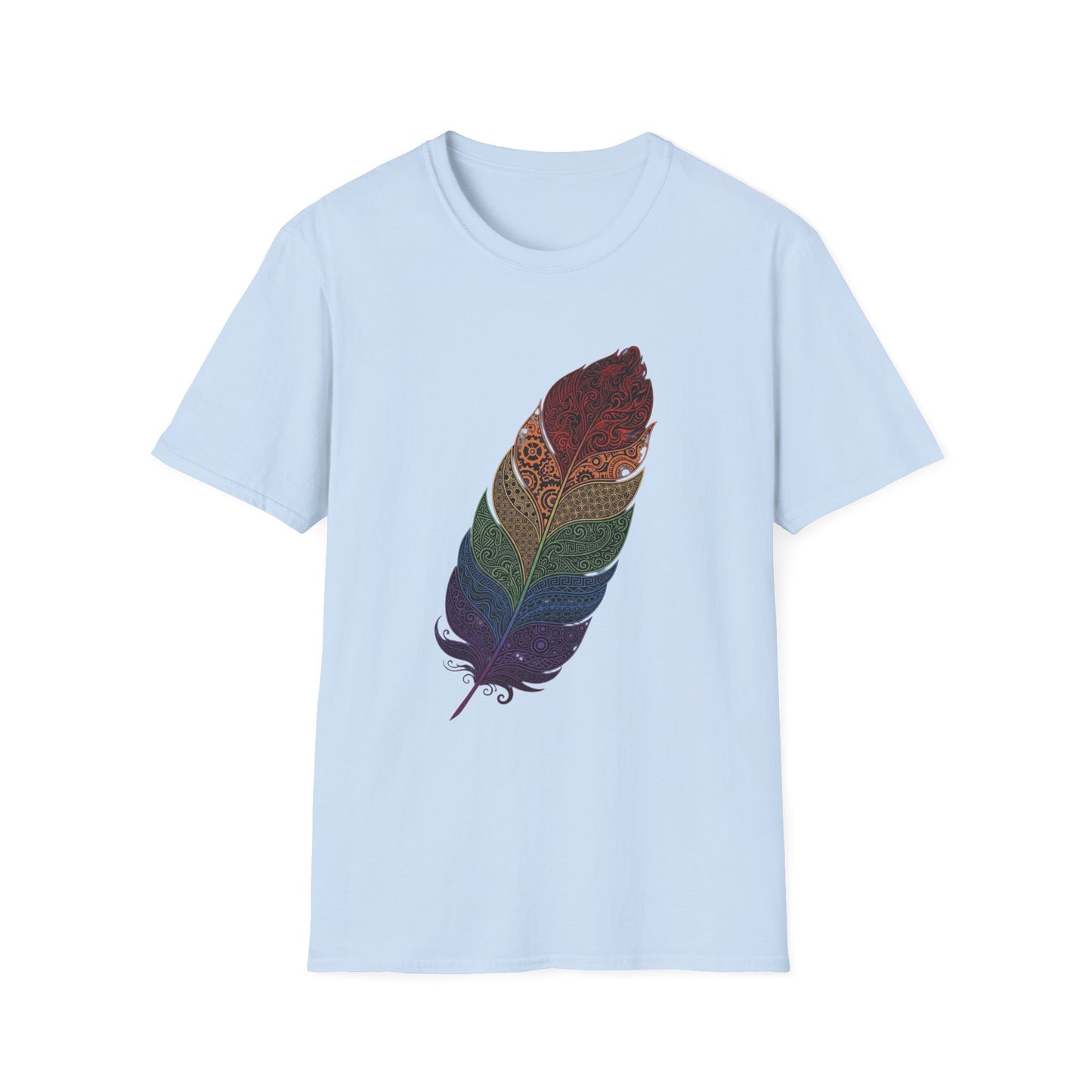 'Feather Mandala' T-Shirt