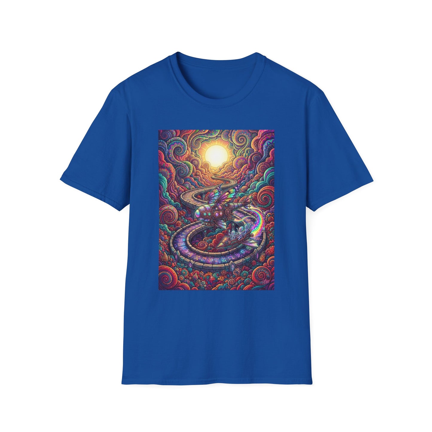 'Psychedelic Sunrise Path' T-Shirt