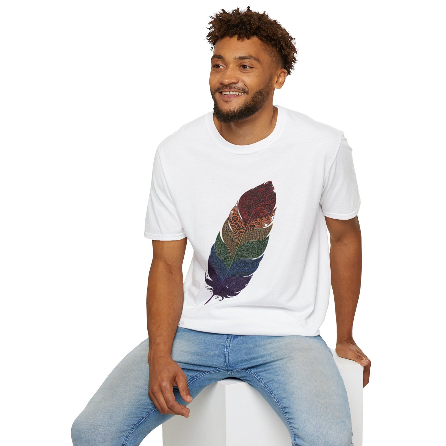 'Feather Mandala' T-Shirt