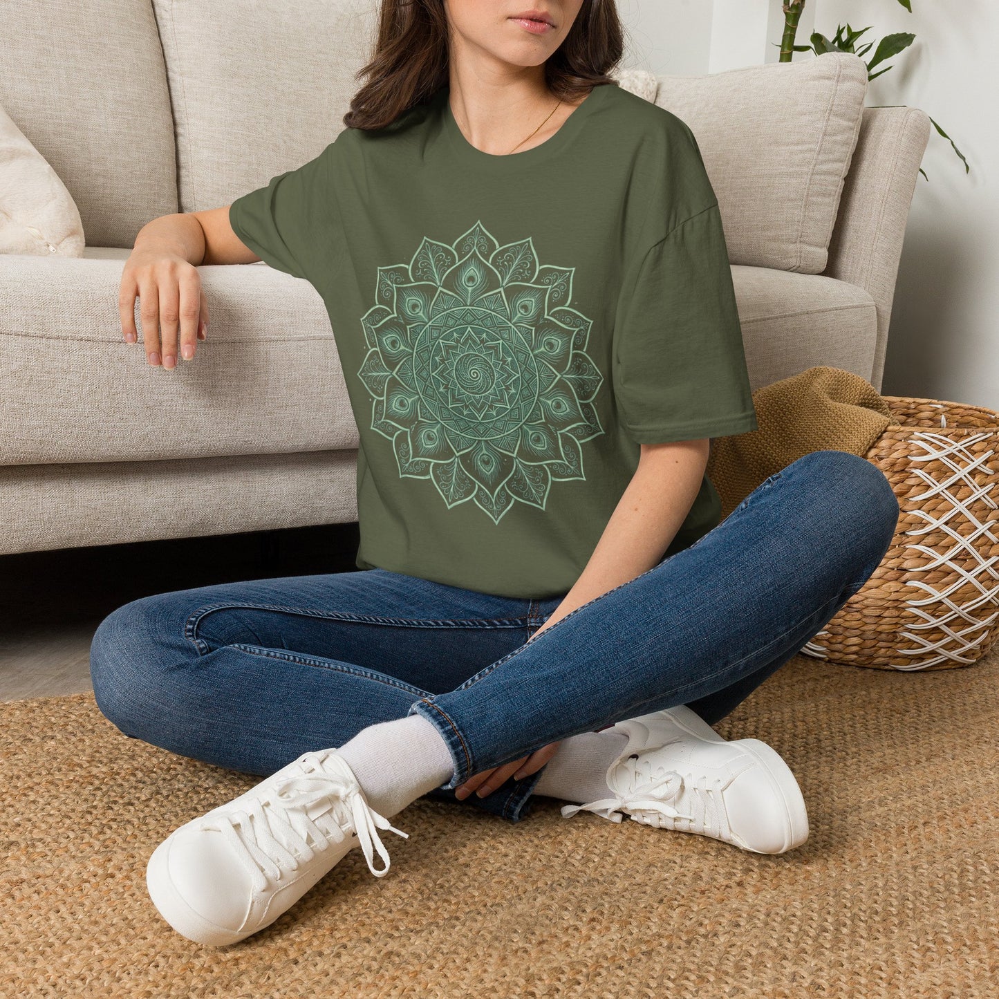 'Round Mandala' T-Shirt