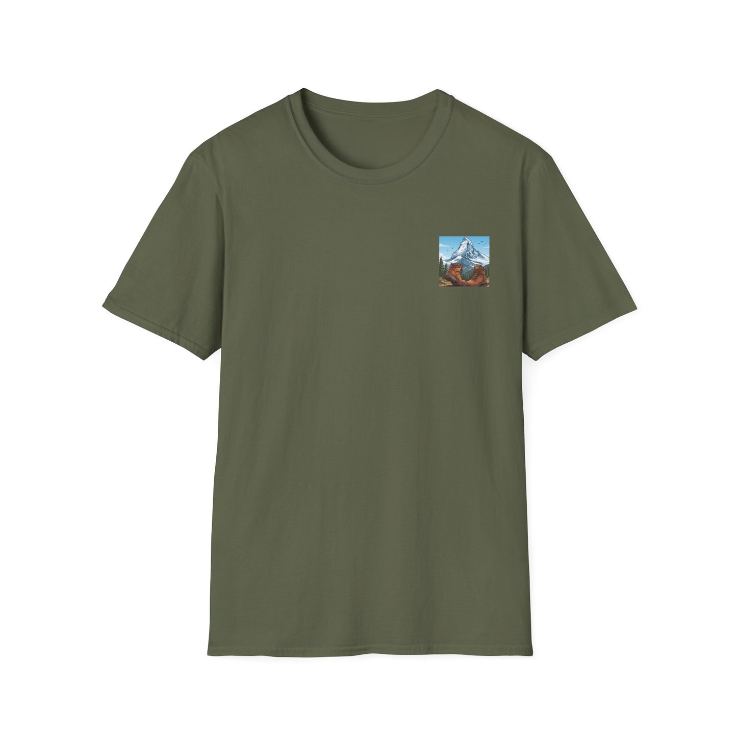 'Mountain & Boots' T-Shirt