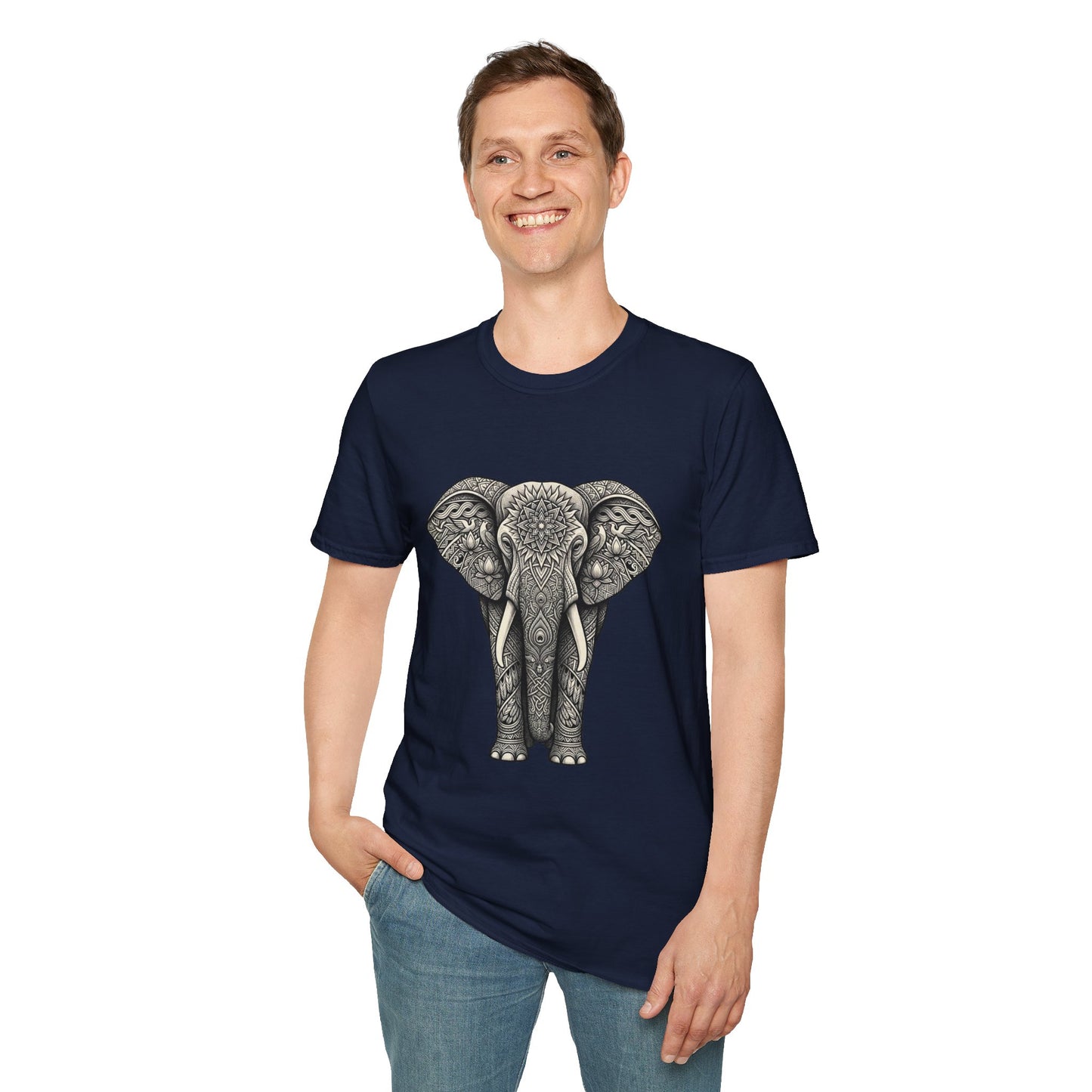 'Elephant Mandala' T-Shirt