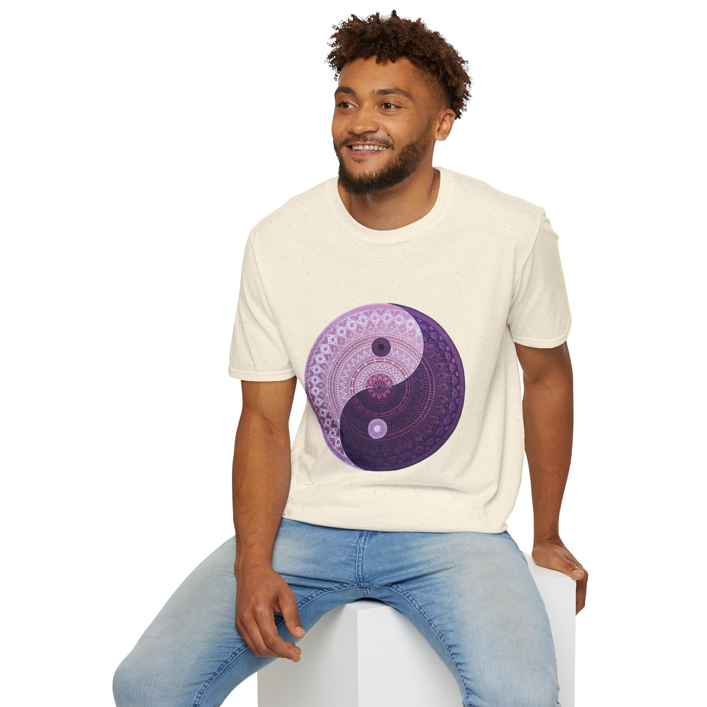 'Yin Yang Mandala' T-Shirt