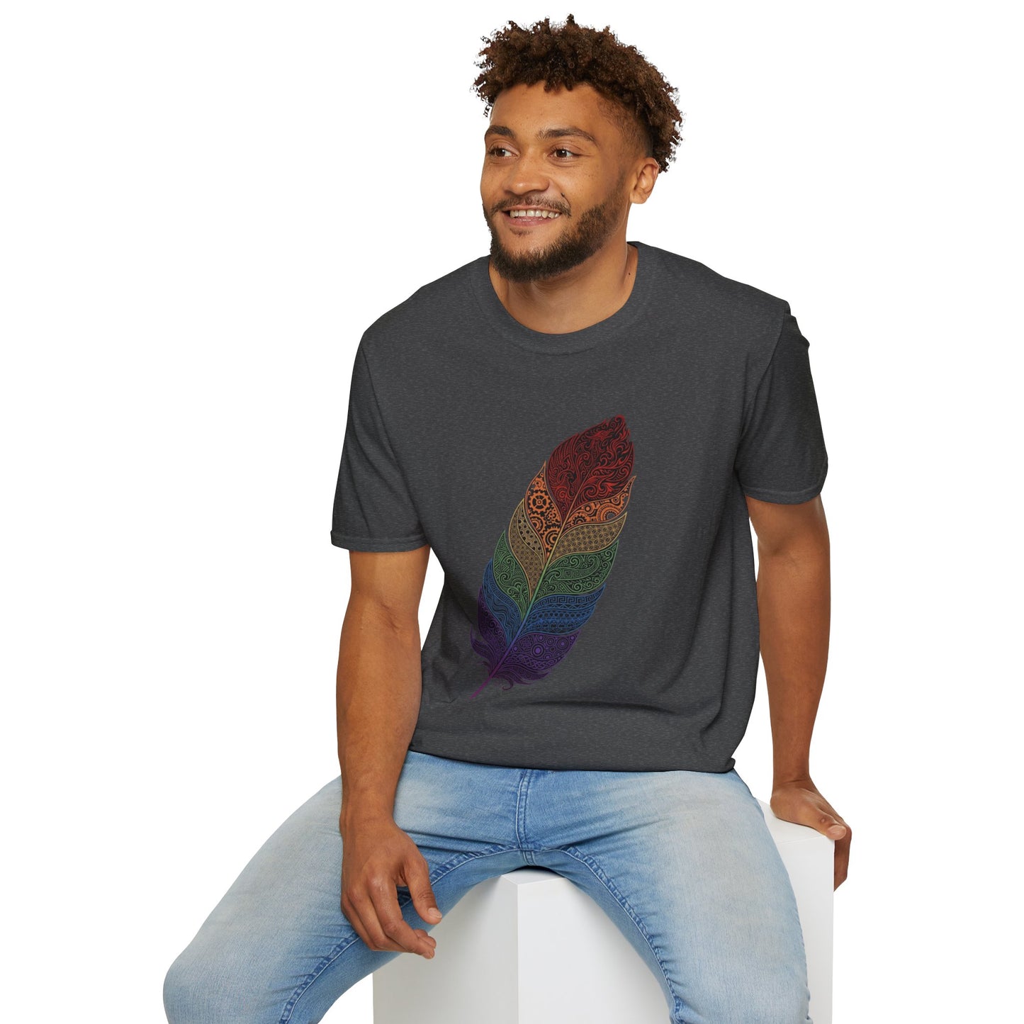 'Feather Mandala' T-Shirt