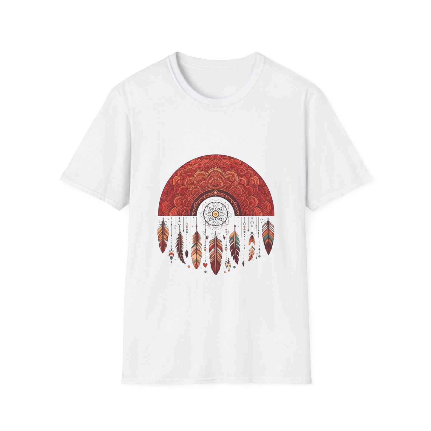 'Boho Red Sun' T-Shirt